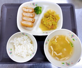 3月給食９