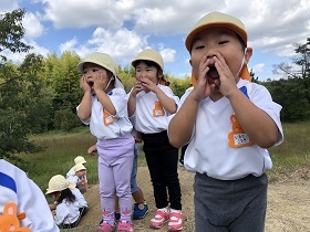 裏山遊び