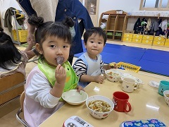食事風景 ぶどう
