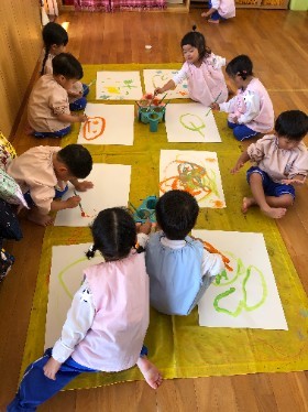 はじめての絵の具