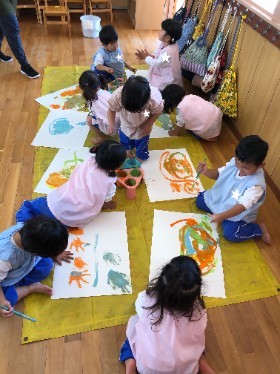 はじめての絵の具