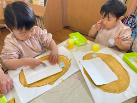 ドーナツ作り