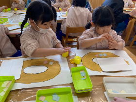 ドーナツ作り