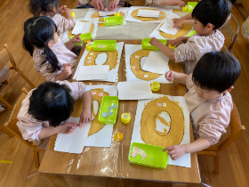 ドーナツ作り
