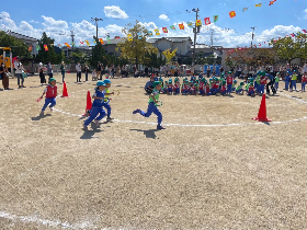 運動会年長組体